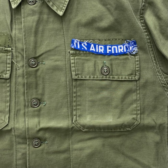 60's 筒袖 1st 後期 OG-107 ユーティリティシャツ / US.AIR FORCE 戦術航空軍団 | Vintage.City 古着屋、古着コーデ情報を発信