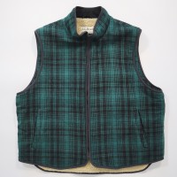 USED 00s L.L.Bean lined boa wool vest | Vintage.City 古着屋、古着コーデ情報を発信