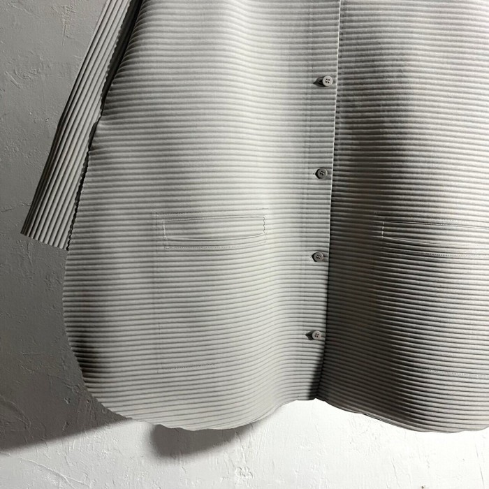 me ISSEY MIYAKE Pleats Shirt Jacket | Vintage.City 古着屋、古着コーデ情報を発信