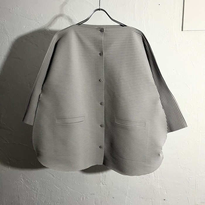 me ISSEY MIYAKE Pleats Shirt Jacket | Vintage.City 빈티지숍, 빈티지 코디 정보