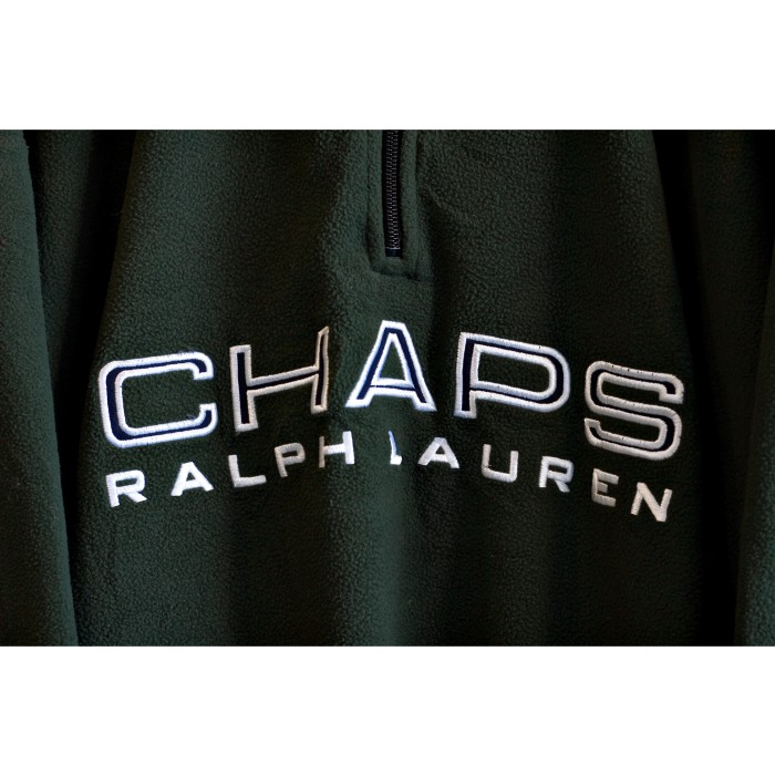 1990s “CHAPS RALPH LAUREN” Halfzip Fleece Jacket | Vintage.City 古着屋、古着コーデ情報を発信