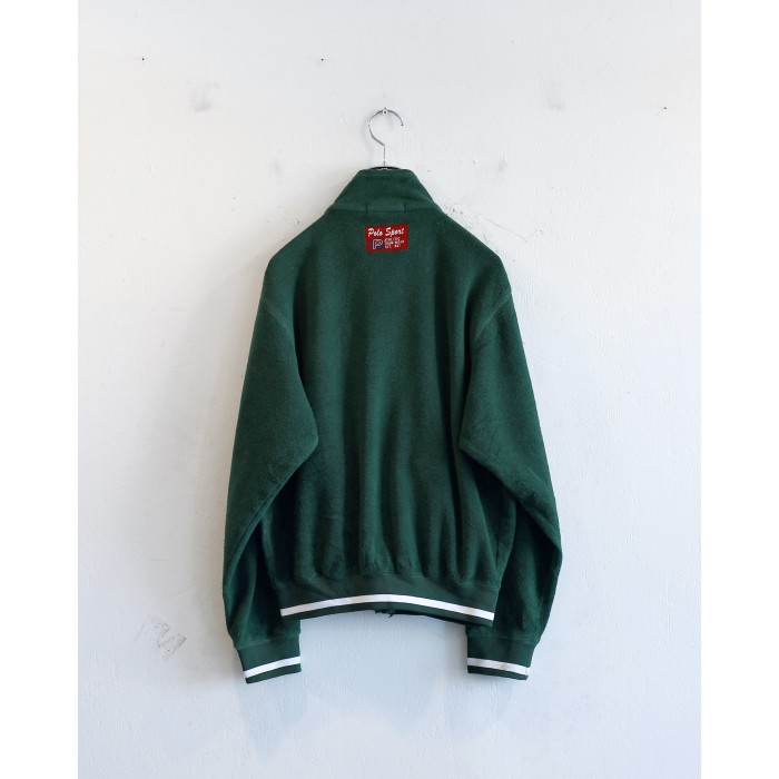 1990s “POLO SPORT” Vintage Fleece Track Jacket Made in USA | Vintage.City 古着屋、古着コーデ情報を発信
