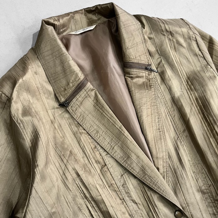 polyester design blouson“ | Vintage.City 古着屋、古着コーデ情報を発信