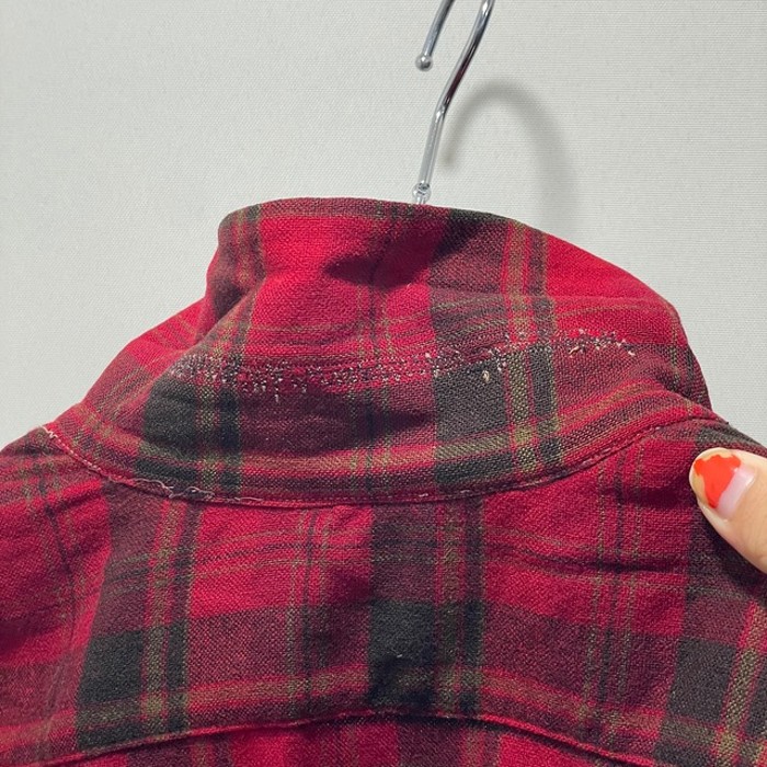 50s " pendleton " wool open collar shirts | Vintage.City 빈티지숍, 빈티지 코디 정보