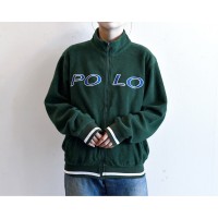 1990s “POLO SPORT” Vintage Fleece Track Jacket Made in USA | Vintage.City 古着屋、古着コーデ情報を発信