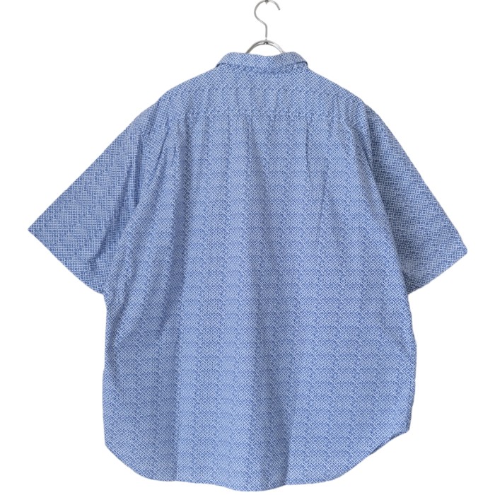 00s NAUTICA Blue Flower Pattern Shirt | Vintage.City 古着屋、古着コーデ情報を発信