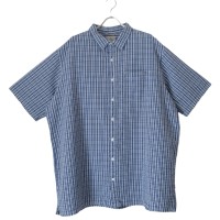 00s L.L.Bean Blue Seersucker Check Shirt | Vintage.City 빈티지숍, 빈티지 코디 정보