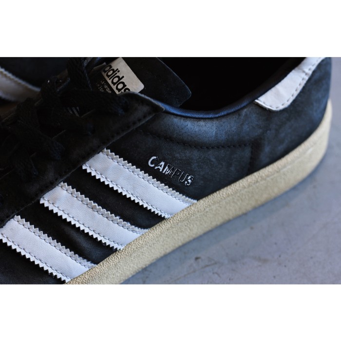 “adidas” Campus Vintage Black | Vintage.City 古着屋、古着コーデ情報を発信