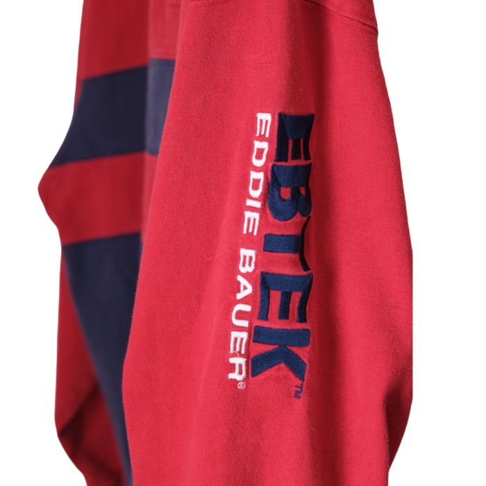90s EBTEK EddieBauer Rugby Shirt | Vintage.City 古着屋、古着コーデ情報を発信