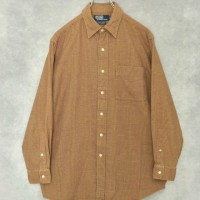 90s " polo ralph lauren " cotton light flannel shirts | Vintage.City 빈티지숍, 빈티지 코디 정보