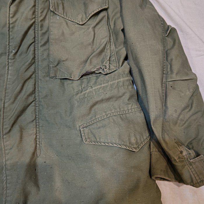 70's アメリカ軍 M-65 フィールドジャケット ミリタリージャケット ダメージ有り | Vintage.City 古着屋、古着コーデ情報を発信
