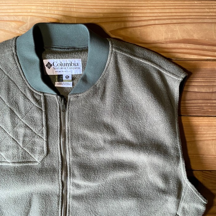 colombia hunting fleece vest | Vintage.City 빈티지숍, 빈티지 코디 정보