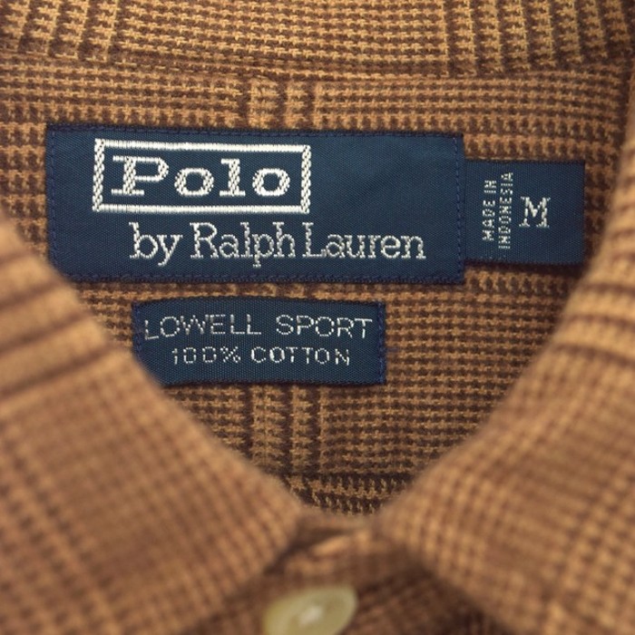 90s " polo ralph lauren " cotton light flannel shirts | Vintage.City 古着屋、古着コーデ情報を発信