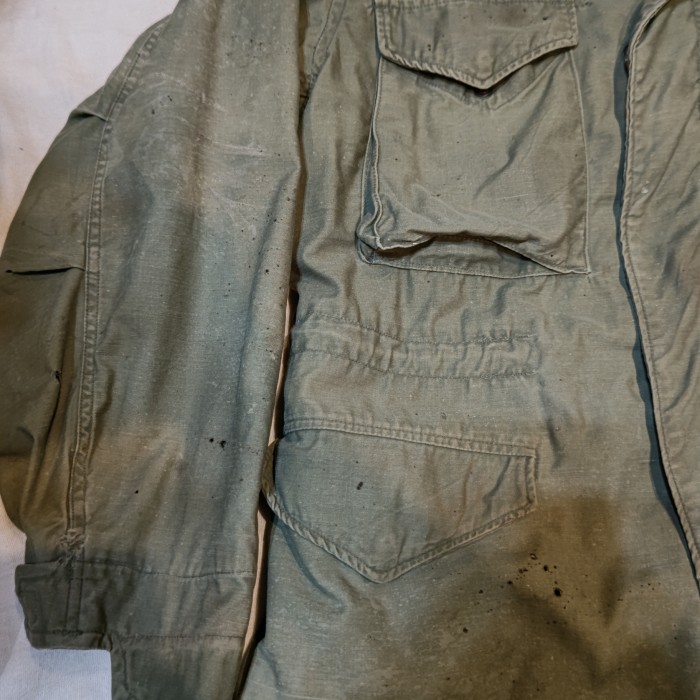 70's アメリカ軍 M-65 フィールドジャケット ミリタリージャケット ダメージ有り | Vintage.City 古着屋、古着コーデ情報を発信