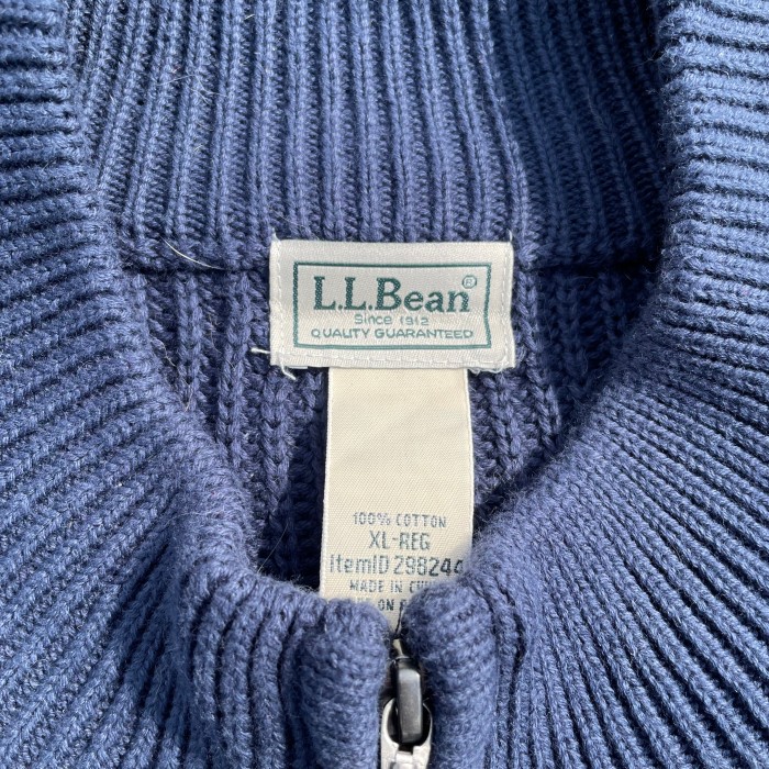 vintage L.L.BEAN ジップアップ セーター | Vintage.City 古着屋、古着コーデ情報を発信