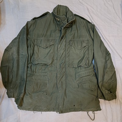 70's アメリカ軍 M-65 フィールドジャケット ミリタリージャケット ダメージ有り | Vintage.City 빈티지숍, 빈티지 코디 정보