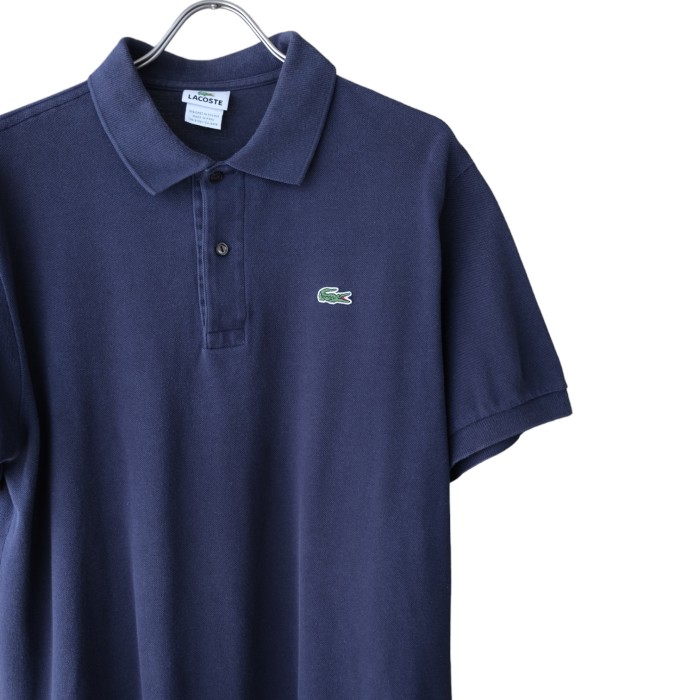 Lacoste Navy Polo Shirt | Vintage.City 古着屋、古着コーデ情報を発信