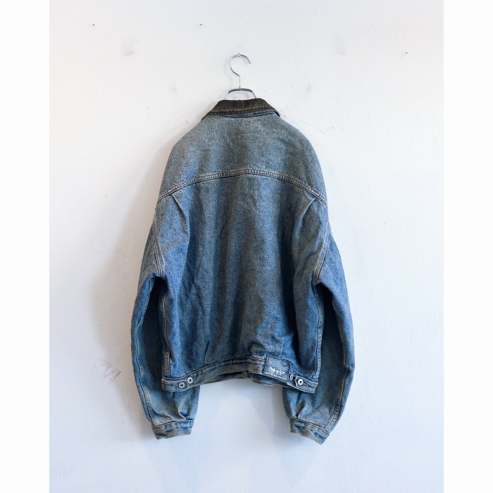 1980s EU “Levi's” 70611 Orange Tab Vintage Denim Jacket | Vintage.City 古着屋、古着コーデ情報を発信