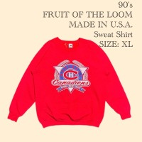 90's FRUIT OF THE LOOM Sweat Shirt | Vintage.City 古着屋、古着コーデ情報を発信