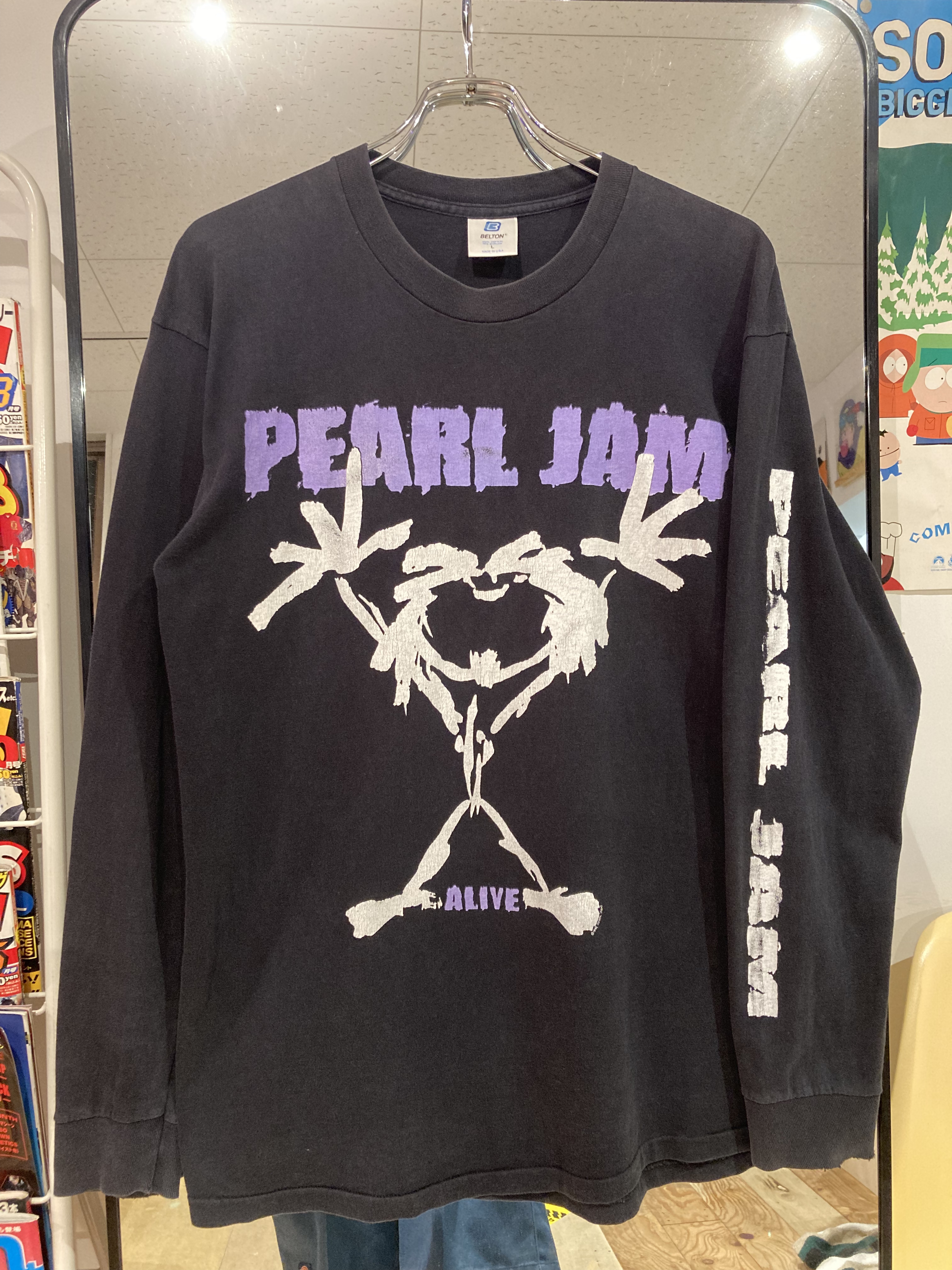 92 PEARL JAM ALIVE L/S Tシャツ made in U.S.A (SIZE L) | Vintage.City