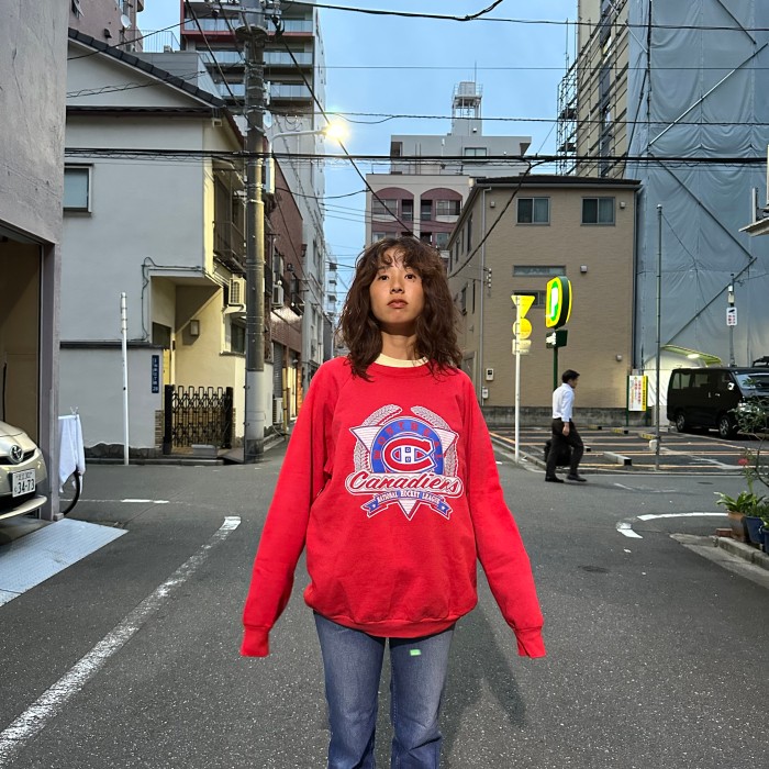 90's FRUIT OF THE LOOM Sweat Shirt | Vintage.City 古着屋、古着コーデ情報を発信