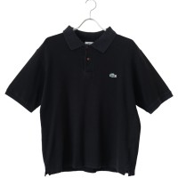 Lacoste Black Polo Shirt | Vintage.City 古着屋、古着コーデ情報を発信