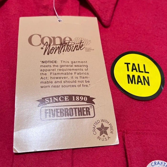 80s 90s FIVE BROTHER ファイブブラザー　シャツ　USA製　シャモアクロス　 | Vintage.City 古着屋、古着コーデ情報を発信