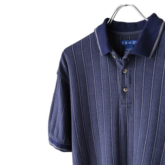 IZOD Stripe Polo Shirt | Vintage.City Vintage Shops, Vintage Fashion Trends