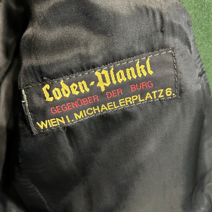 Loden plankle テーラードジャケット | Vintage.City 古着屋、古着コーデ情報を発信