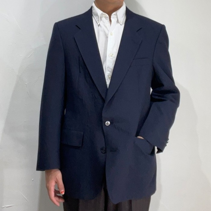 80s " christian dior " tailored jacket | Vintage.City 古着屋、古着コーデ情報を発信