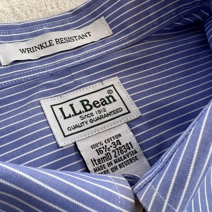 L.L.Bean エルエルビーン ストライプ 長袖 シャツ XL ブルー | Vintage.City Vintage Shops, Vintage Fashion Trends