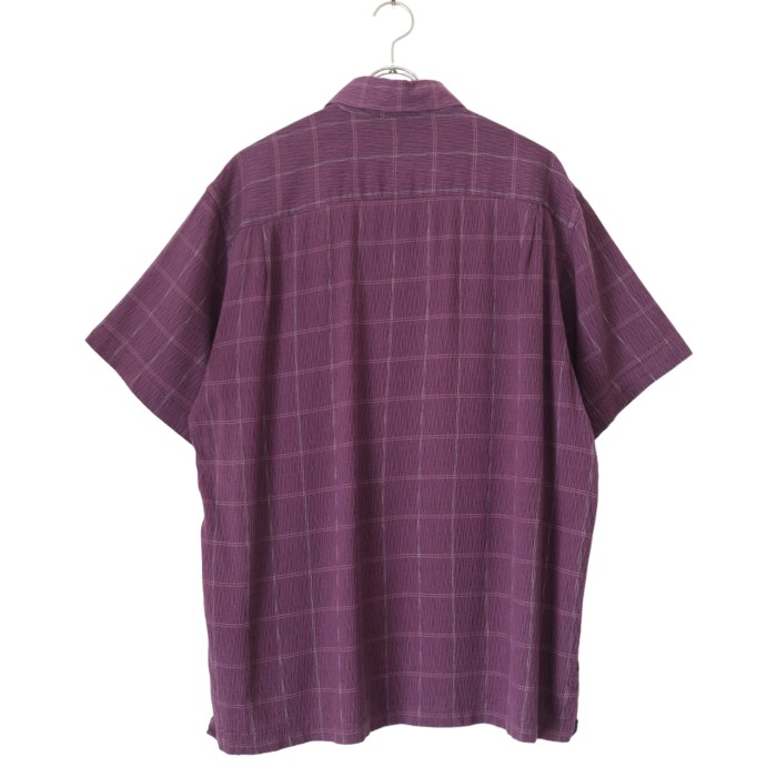 VAN HEUSEN Purple Check Shirt | Vintage.City 古着屋、古着コーデ情報を発信