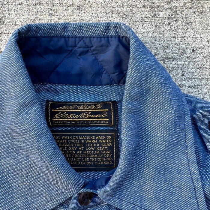 1970s EddieBauer デニムハンティングシャツ | Vintage.City 古着屋、古着コーデ情報を発信