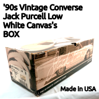 【送料無料】'90s/ジャックパーセルローの箱のみの出品/白ホワイトキャンバス/27.5/us9/USA製/オリジナル箱/ヴィンテージ | Vintage.City 古着屋、古着コーデ情報を発信