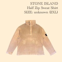 STONE ISLAND Made in Italy Half Zip Sweat Shirt | Vintage.City Vintage Shops, Vintage Fashion Trends