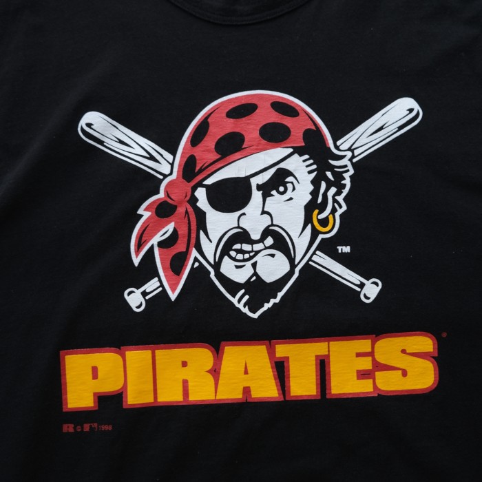 98' RUSSELL PIRATES No Sleeve Tee | Vintage.City 古着屋、古着コーデ情報を発信