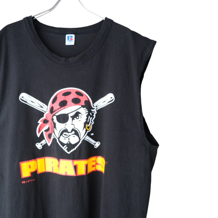 98' RUSSELL PIRATES No Sleeve Tee | Vintage.City Vintage Shops, Vintage Fashion Trends