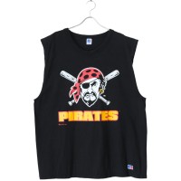 98' RUSSELL PIRATES No Sleeve Tee | Vintage.City 古着屋、古着コーデ情報を発信