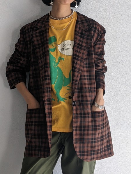 U.S.A. / 80s wool plaid jacket

https://instagram.com/labrado_vintage | 빈티지 코디 스냅은 Vintage.City에서 체크