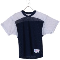 90s RUSSELL TwoTone Mesh Tee | Vintage.City 古着屋、古着コーデ情報を発信
