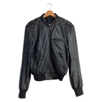 Rib Single Leather Blouson | Vintage.City 빈티지숍, 빈티지 코디 정보