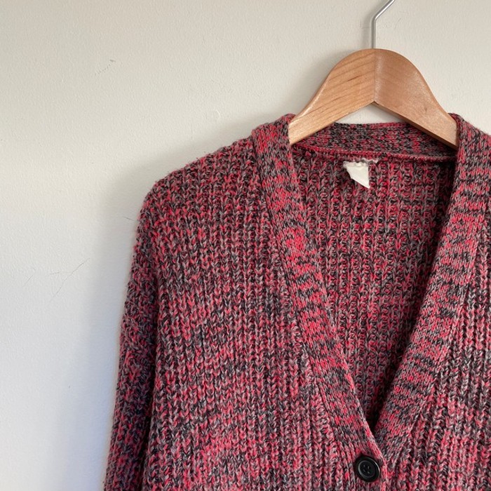 Acryl Knit Cardigan | Vintage.City 古着屋、古着コーデ情報を発信
