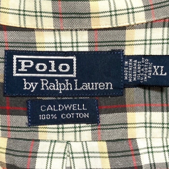 【Polo by Ralph Lauren】CALDWELL Open Collar Shirt | Vintage.City 古着屋、古着コーデ情報を発信