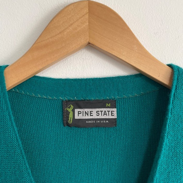 80s PINE STATE Acryl Knit Cardigan | Vintage.City 古着屋、古着コーデ情報を発信