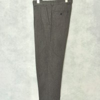 90s " GAP " salt & pepper pattern cotton two tuck slacks | Vintage.City 빈티지숍, 빈티지 코디 정보
