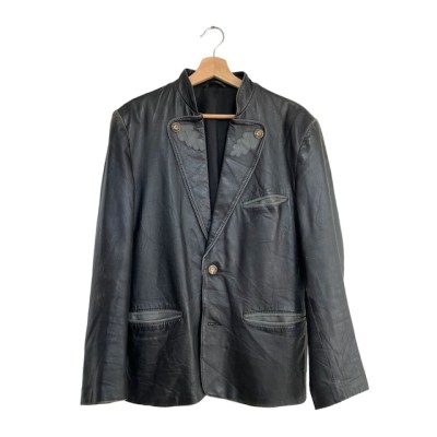 Euro Leather tailored Jacket | Vintage.City 빈티지숍, 빈티지 코디 정보