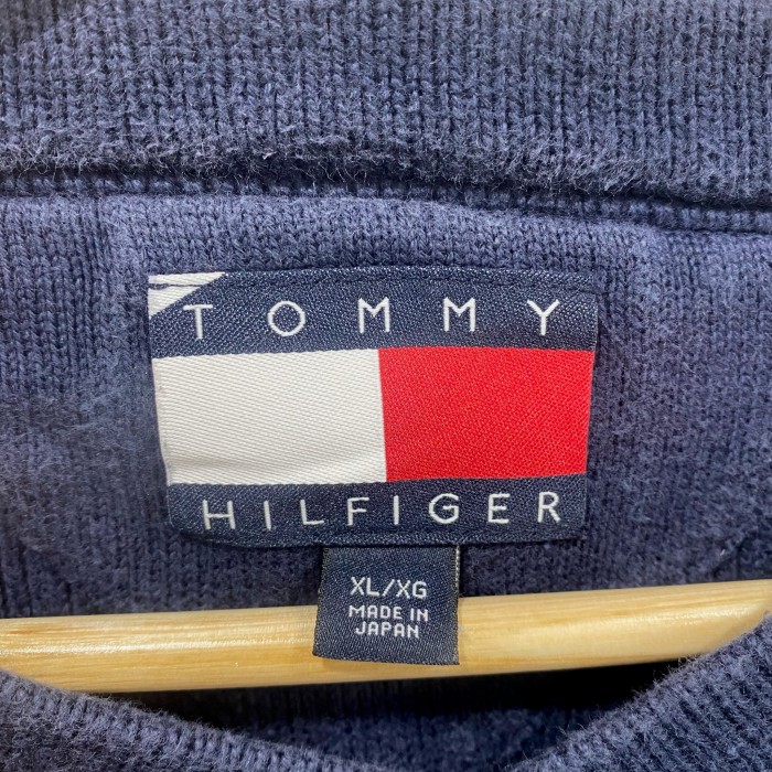 【SALE】TommyHilfiger 90's 古着 セーター ネイビー | Vintage.City 빈티지숍, 빈티지 코디 정보