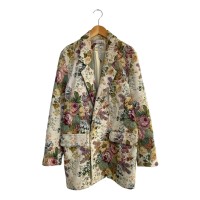 Flower Design Gobelin Double Jacket | Vintage.City 古着屋、古着コーデ情報を発信