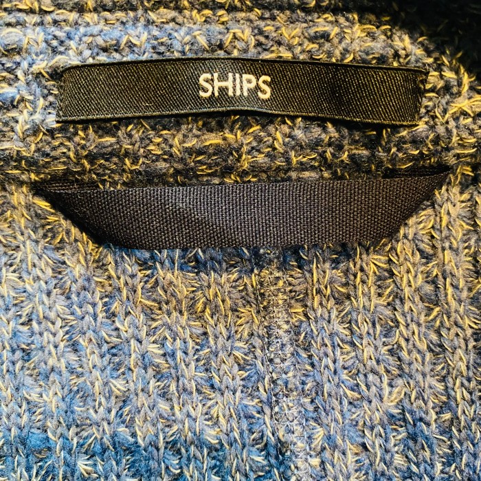 SHIPS シップス 新品未使用 ジャケット ニット アクアブルー メンズ | Vintage.City 古着屋、古着コーデ情報を発信