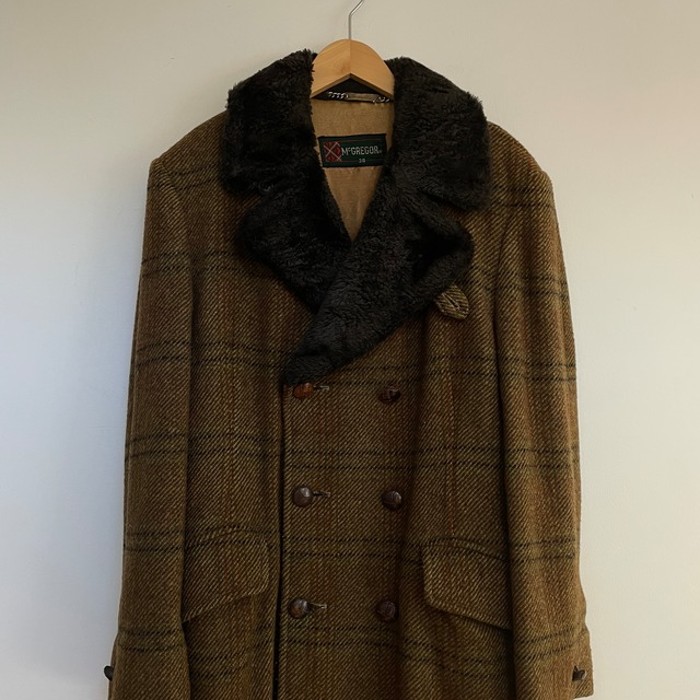 70s McGREGOR Tweed Gang Coat | Vintage.City 古着屋、古着コーデ情報を発信